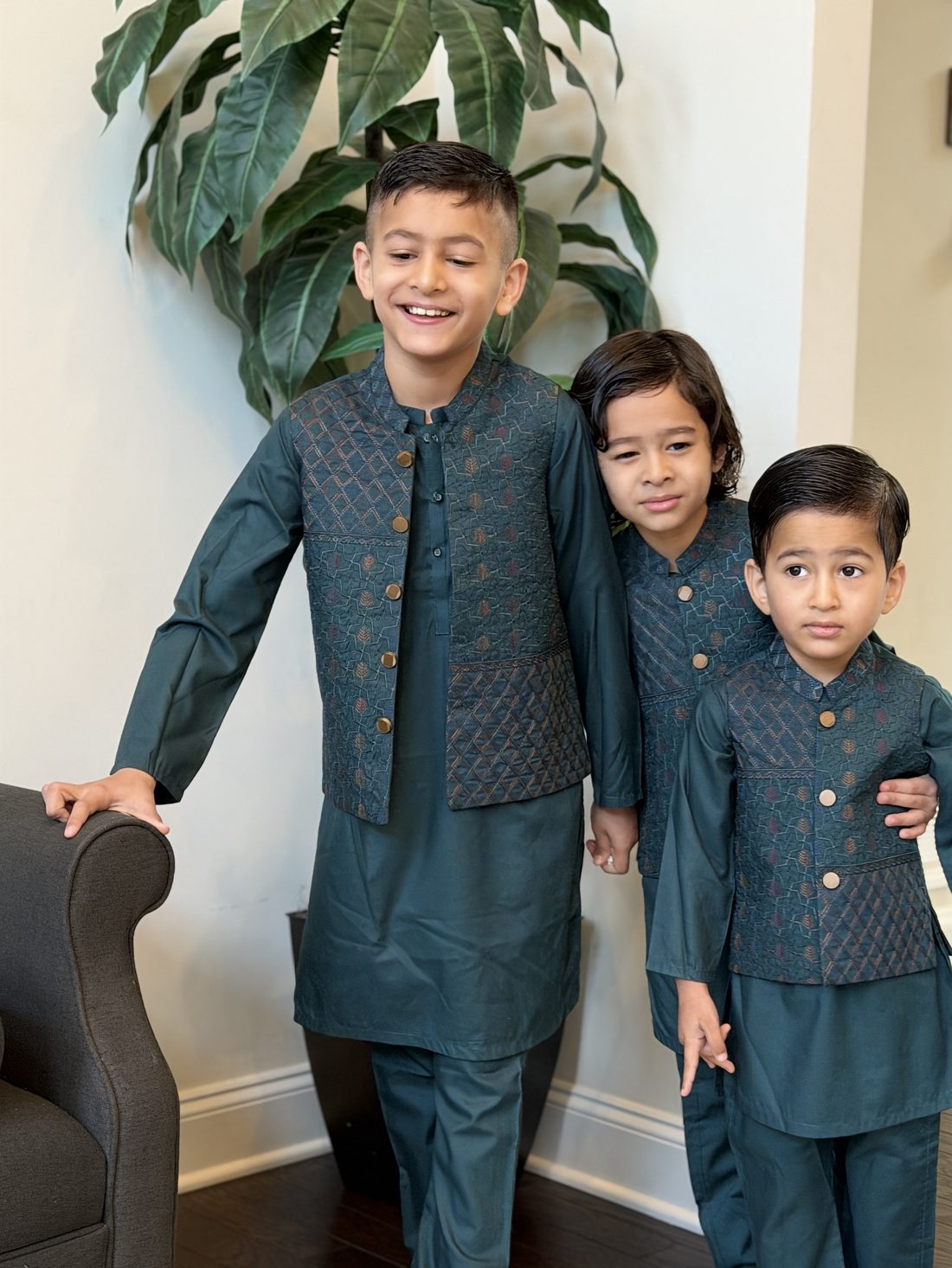 Wali, Ali, and Ghani Bhatti together